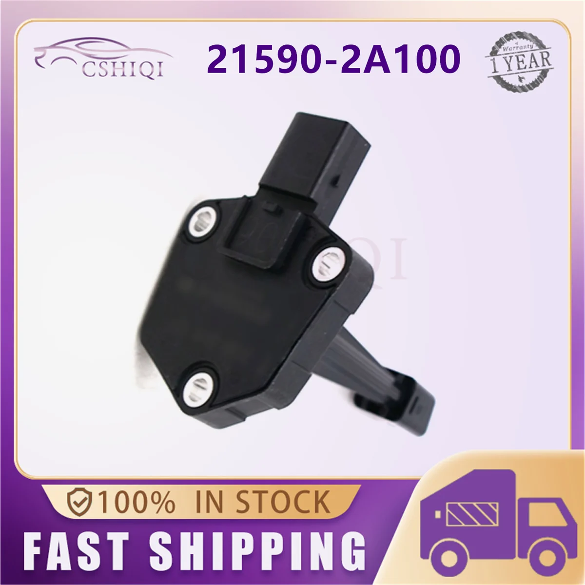 

21590-2A100 6PR00962206 Engine Oil Level Sensor For Hyundai I30 I30CW SantaFe IX35 For Kia Sportage 21590 2A100 Auto Parts