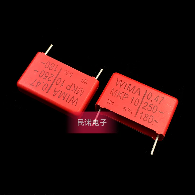5/10/50pcs German WIMA Film Capacitor MKP10 250V 0.47UF 250V 474 470NF Pitch 22.5mm Audio passive capacitor