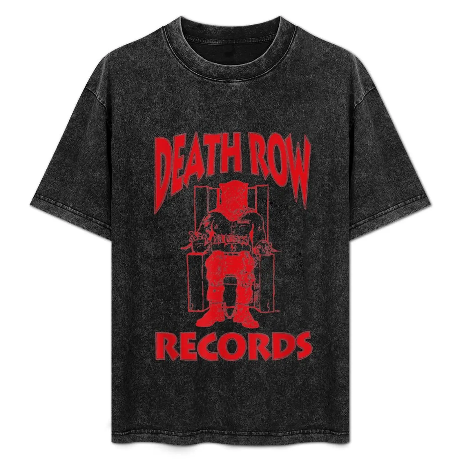 Death Row Records Red Logo T-Shirt Quick Dry Travel T-Shirt