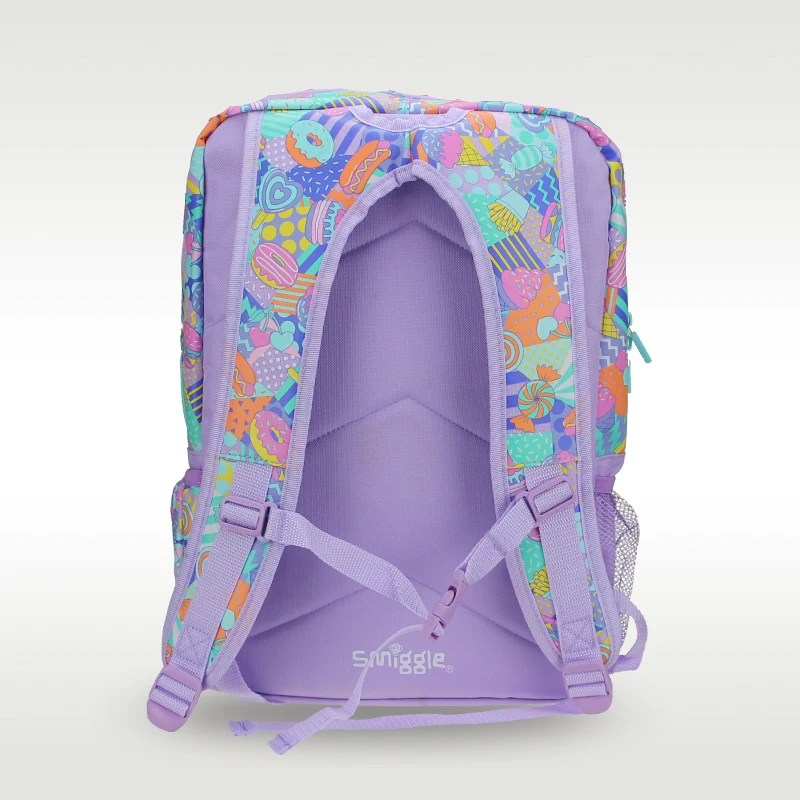 Australia Smiggle hot-selling original girl backpack backpack cute ice cream large-capacity schoolbag 18 inches