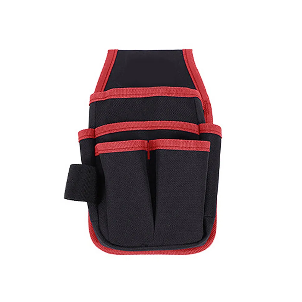 Multi-Function Maintenance Pouch Oxford Canvas Thickened Electrician Tool Pouch Work Waist Bag Drill Bits Holder Fasteners