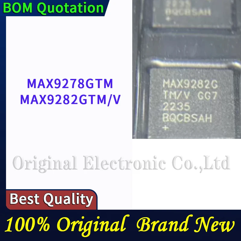 10pcs/lot MAX9278GTM MAX9282GTM/V plastic casing Original  In stock High quality