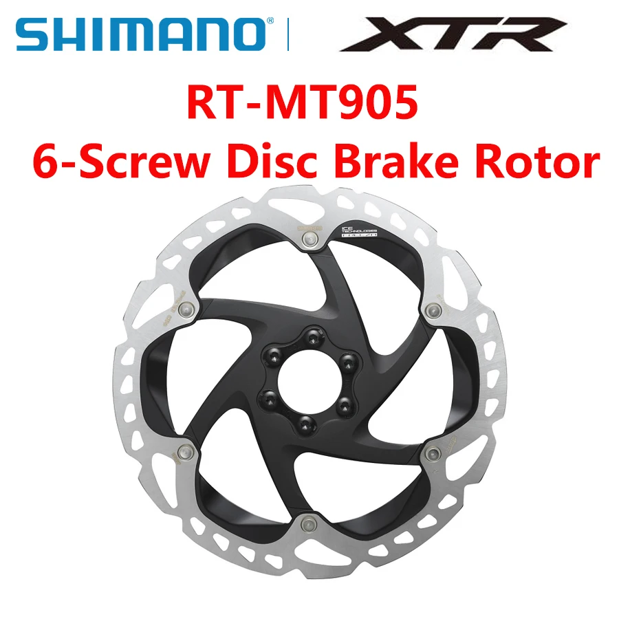Original Shimano XTR MT905 6-Screw Disc Brake Rotor MTB ICE