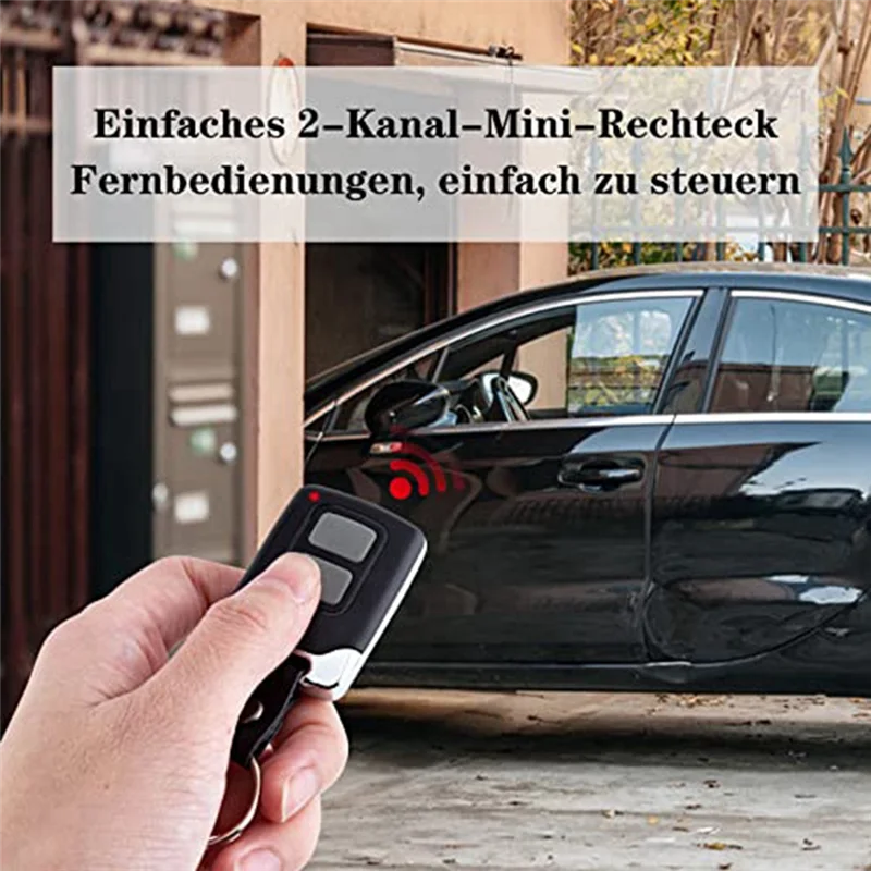 Garage Door Opener Remote Control Compatible with FAAFIX Handheld Transmitter 433Mhz