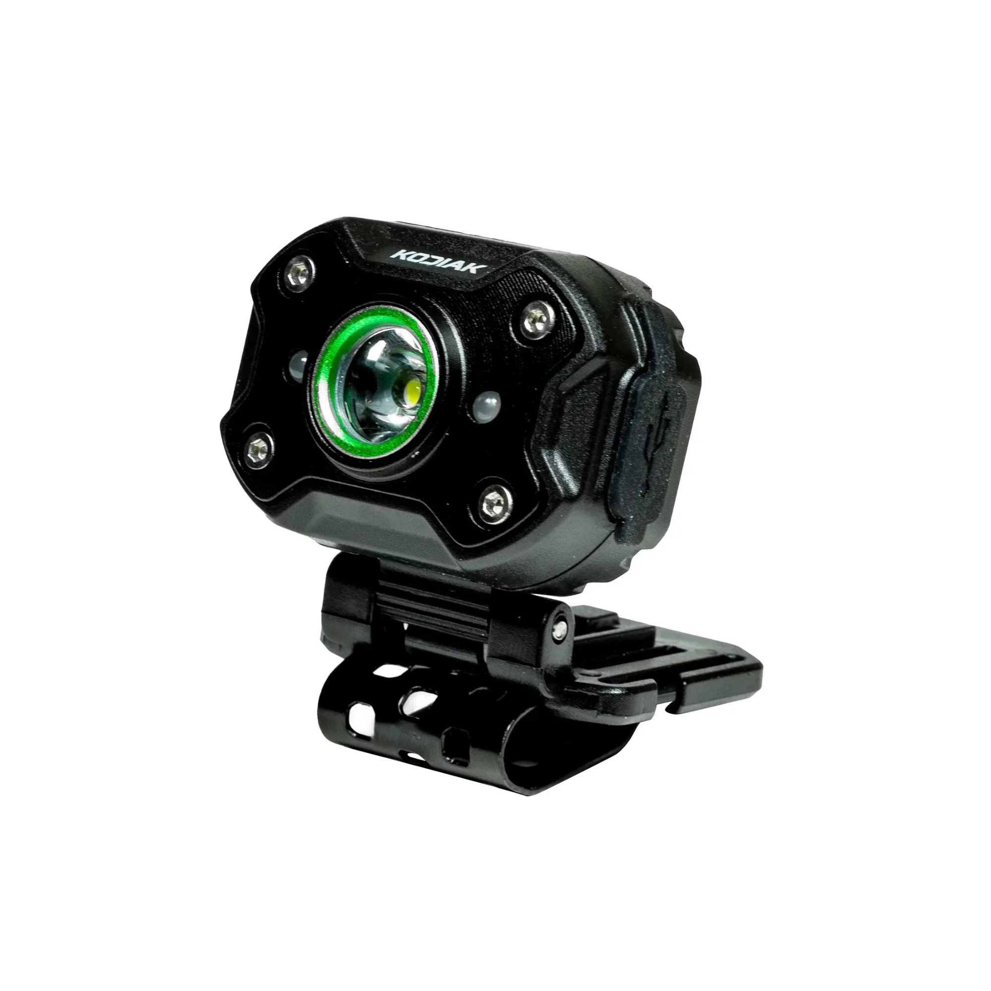 ไฟหน้า Li-Ion Ultralite แบบชาร์จไฟได้ 400 ลูเมนและหมวกไฟ COB LED หลายสีเทอร์โบ, สูง, กลาง, ต่ําโหมด 0.38 ปอนด์