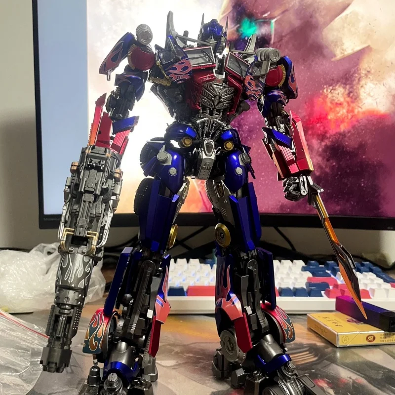 ไม่มีปัญหา Mc-003f Ver 3.0 Op Commander Prime Transformation รูปของเล่นรุ่น Ko 3a Threezero Dlx หุ่นยนต์ของเล่นวันหยุดของขวัญ