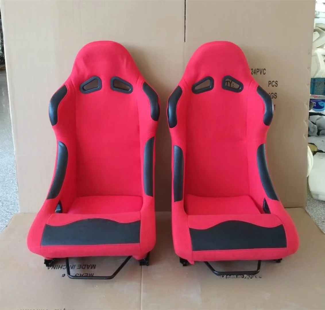 

ErgonomicFORRacing Seat, Adjustable, Universal Fit, Carbon Fiber Leather, New Design, Factory Direct
