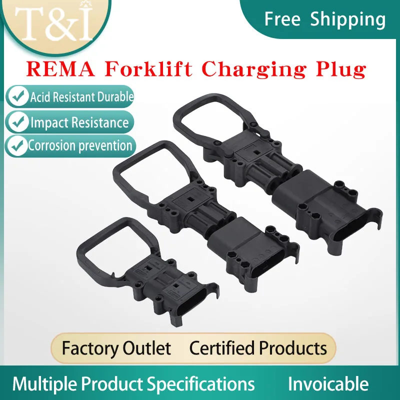 

1/5/20 Sets REMA Electric Forklift Connector 80A 160A 320A Male Female New Energy Industrial Electric Vehicle Power Interface