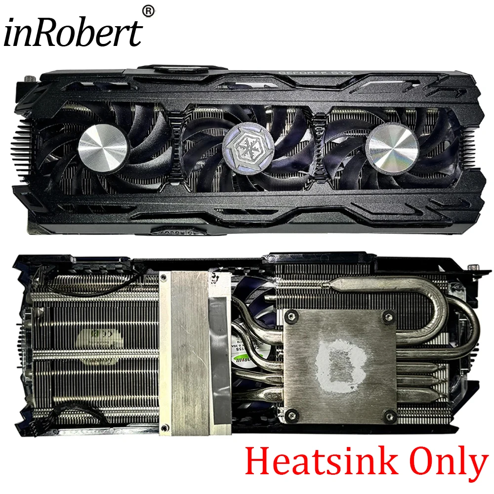 O​riginal GTX1080 Video Card Heatsink For Inno3D GeForce GTX 1080 iChill X3 Ultra 11GB GDDR5 PCIE Graphics Card Cooling Heatsink