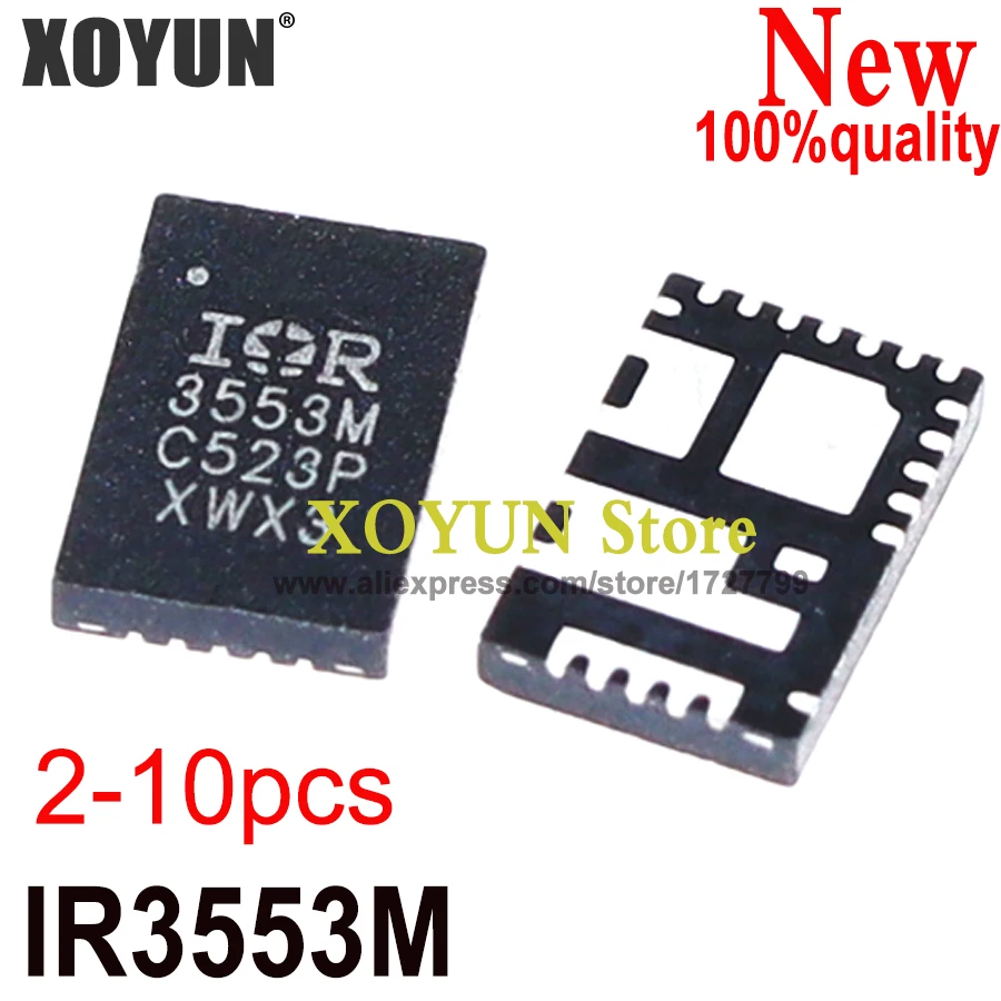 

(2-10 шт.) 100% новый набор микросхем золота 3553mtrpbf IR3553MTRPBF IR3553M 3553M QFN