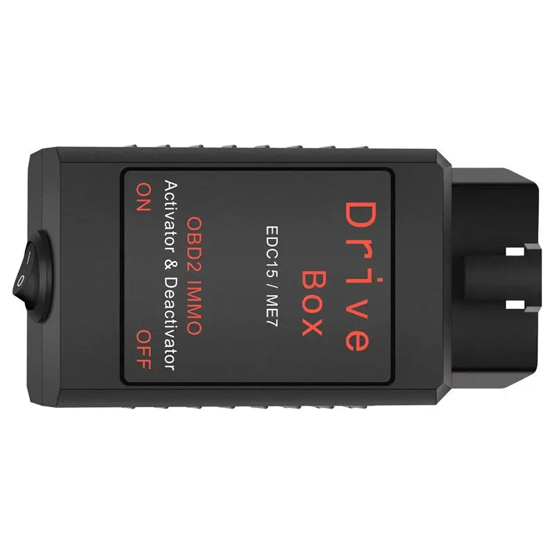 

AB98-Drive Box EDC15/ME7 OBD2 Деактиватор IMMO Activat OBD2 Drive Box IMMO Деактиватор Активатор Автомобильные аксессуары