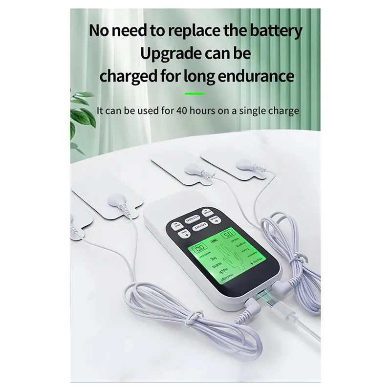 نبض كهربائي استرخاء العضلات محفز تدليك محفز 10 طرق EMS تدليك الإنسان الكتف والرقبة والظهر