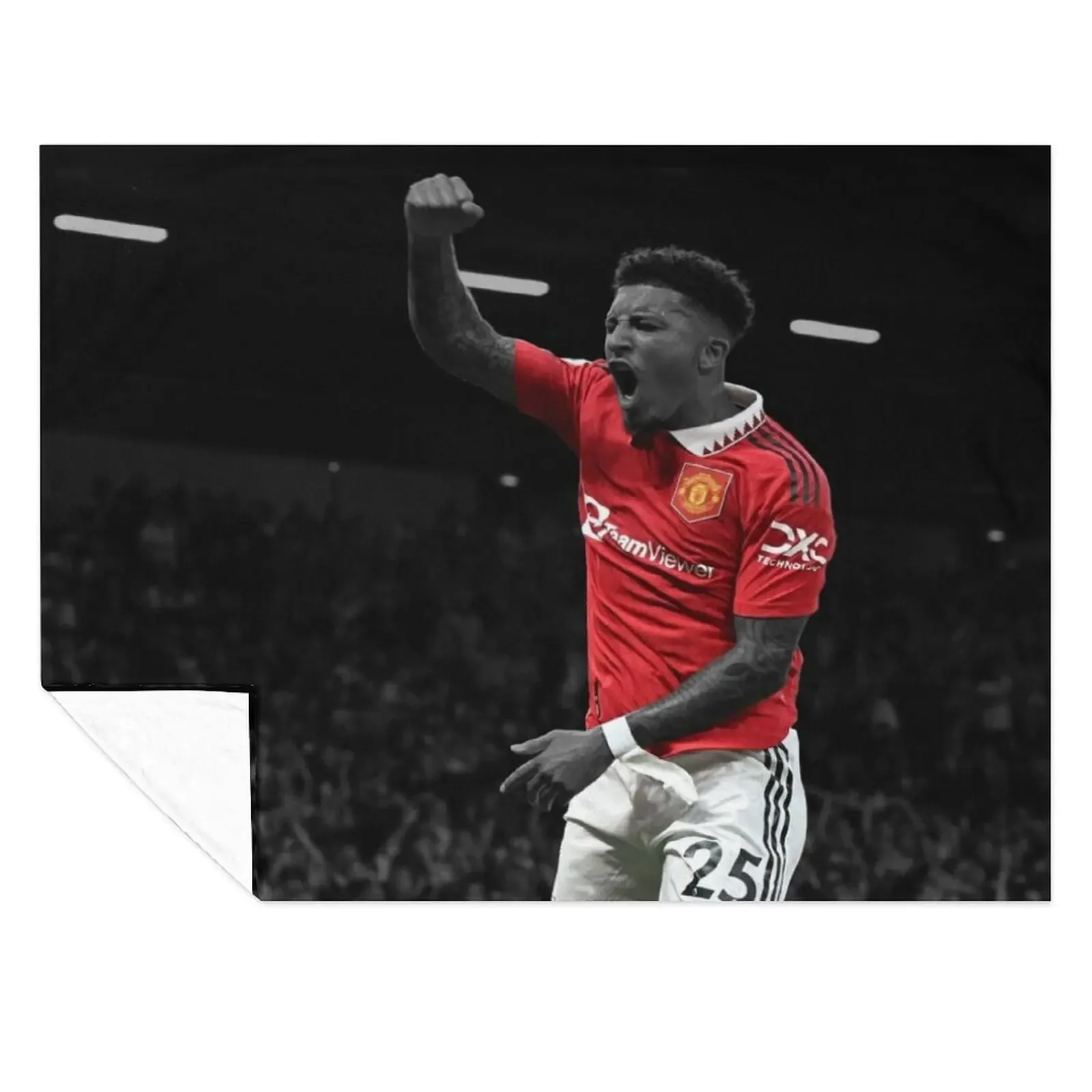 

JADON SANCHO GOAL NEW Throw Blanket Bed linens Designers Plaid for winter Blankets