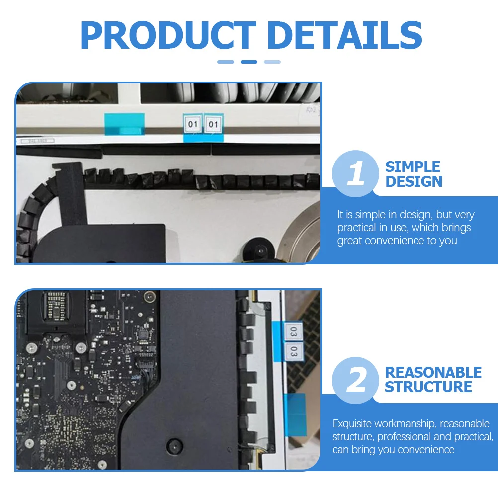 

1Set LCD Panel Adhesive Tape Replacement Sticker Set Practical Opening Wheel Tool for Computer Display Screen Repair Maintenance