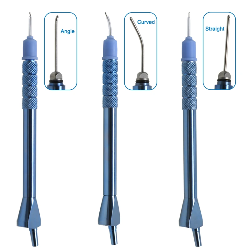 

Ultra Microemulsion Sucking Handle Straight/Angle/Curved Ultrasonic Injection Handpiece Microscopic Ophthalmic Eye Tool