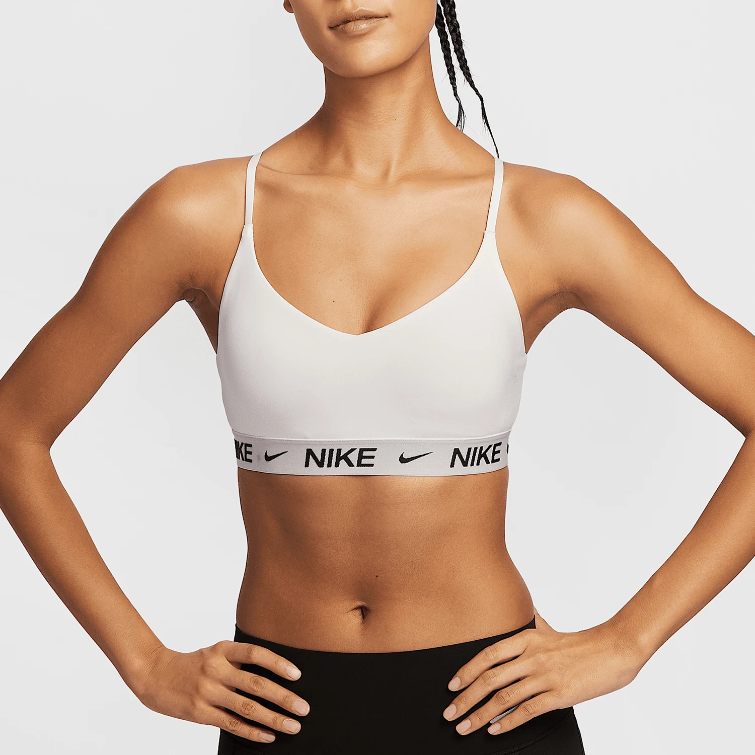 

Подлинный новый женский классический мягкий спортивный бюстгальтер Nike FD1063-101