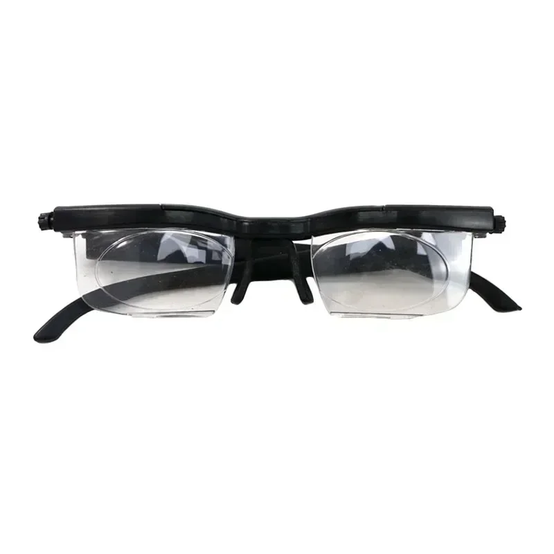 1pcs New Adjustable Strength Lens Eyewear Variable Focus Distance Vision Zoom Glasses Protective  Eyewear Reading Glasses