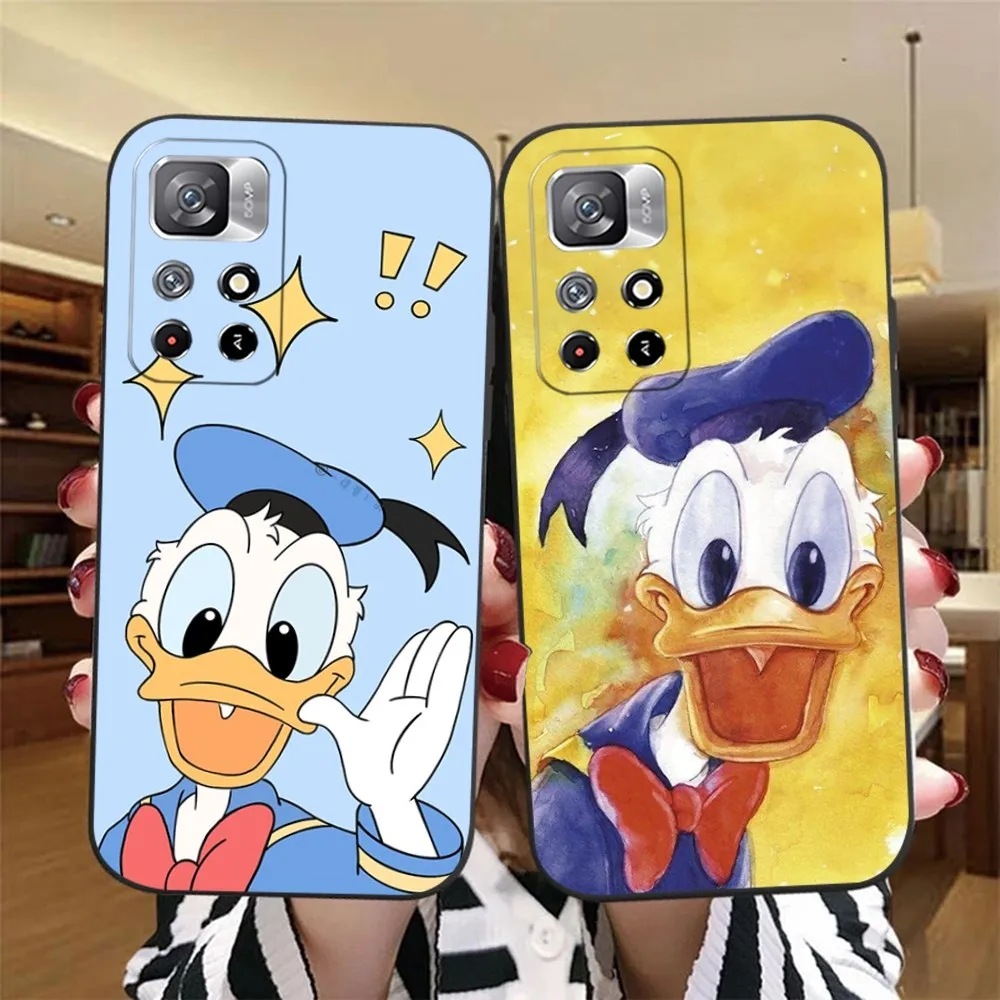 Donald Duck Phone Case for Xiaomi Redmi Note 13 12 11 9 Ultra 10 Lite POCO F4 F5 X5 Pro Plus Cover