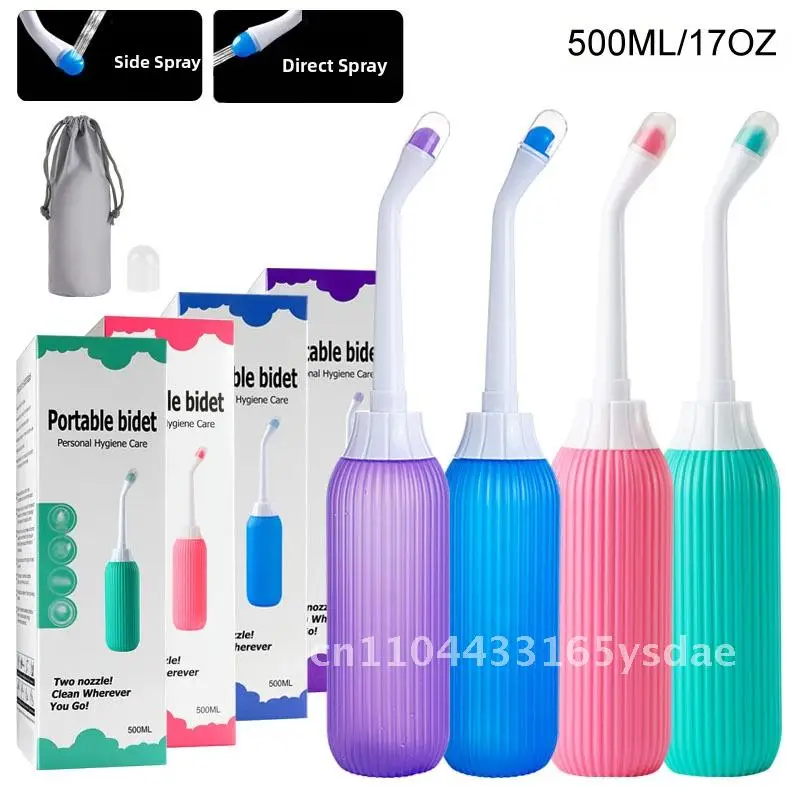 

Portable Bidet Private Parts Flushing Device for Pregnant Women Lying-in Perineum Body Wash Baby Butt Cleaner with Verti