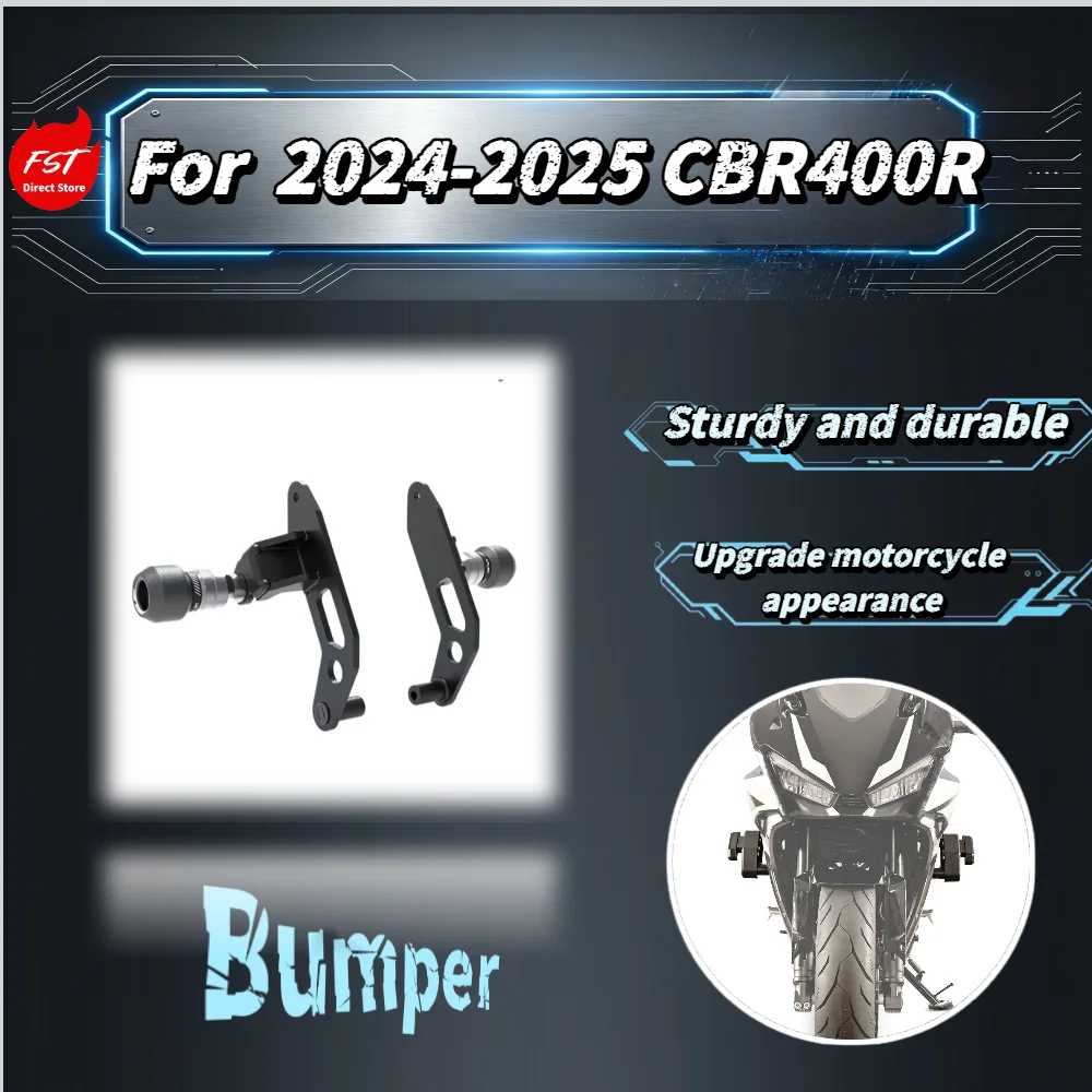 

For CBR400R Motorcycle Racing Crash Bar Bumper Anti-fall Slider Body Protective Modification Accessories