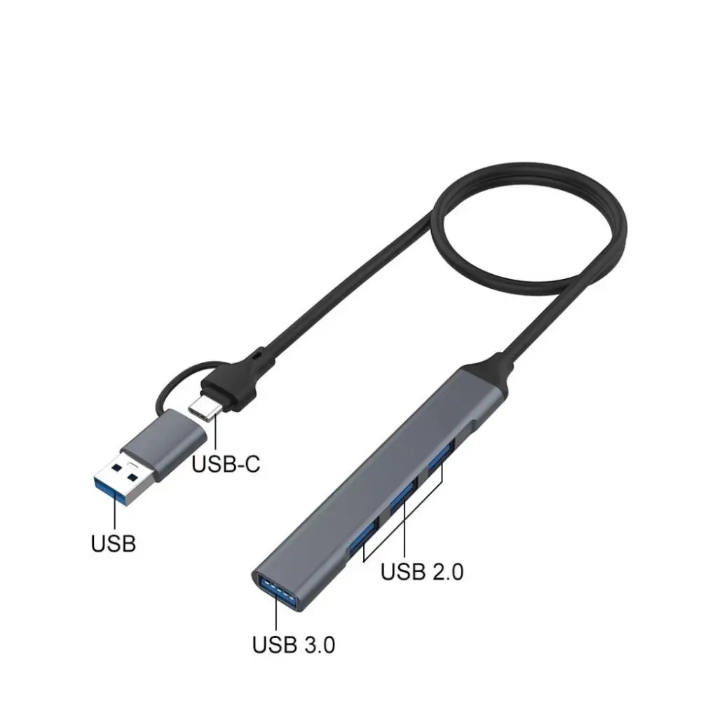 Док-станция USB 3.0 Type-c, 7 портов, USB Type-C