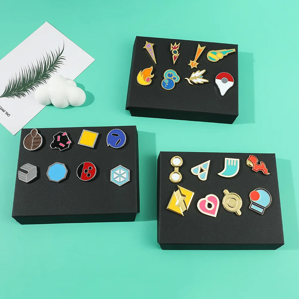 Cartoon Anime Character Badge Box Creative Fans Periphery Suitable for Giving to Friends as Birthday Gifts Collectibles