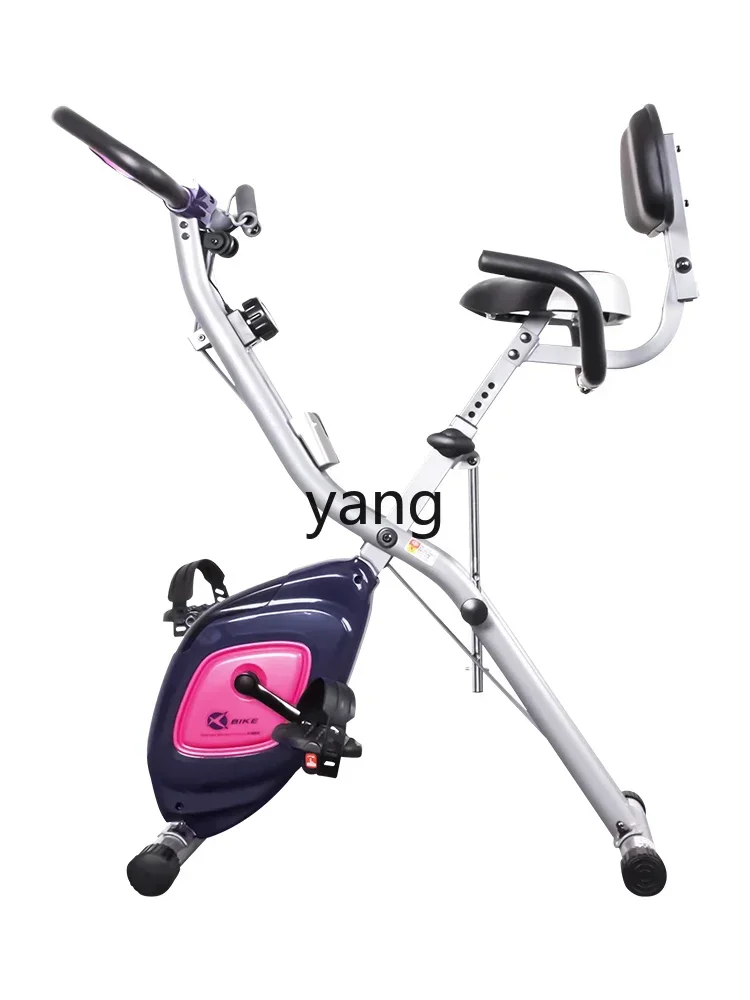 LTT folding exercise bike, magnetic spinning bike, home silent bike