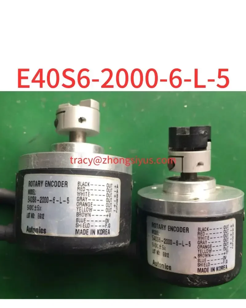 

Used E40S6-2000-6-L-5 encoder