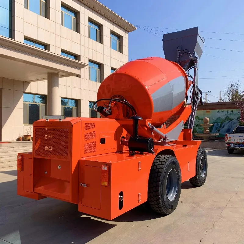 شاحنة مضخة خلاط مثبتة على الخرسانة بسعر المصنع، حاوية مستديرة، شاحنة متكاملة للخلط والضخ #6