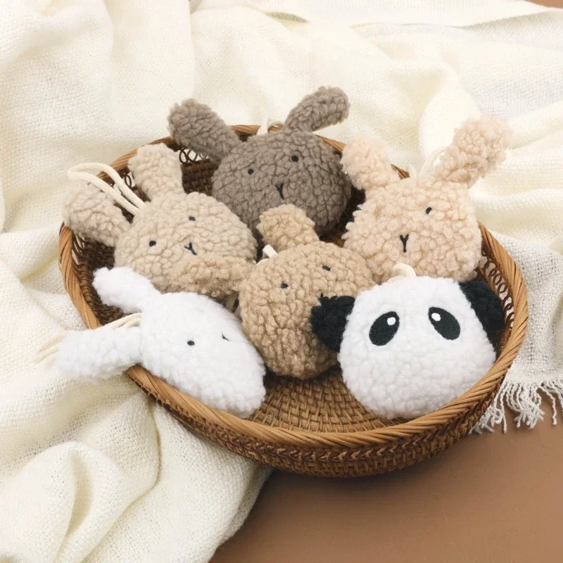 

Safe & Easy to Clean Pacifier Decorative Charm Rabbit Pacifier Holder Comfortable Fun Teether Pendant Pacifier Ornament