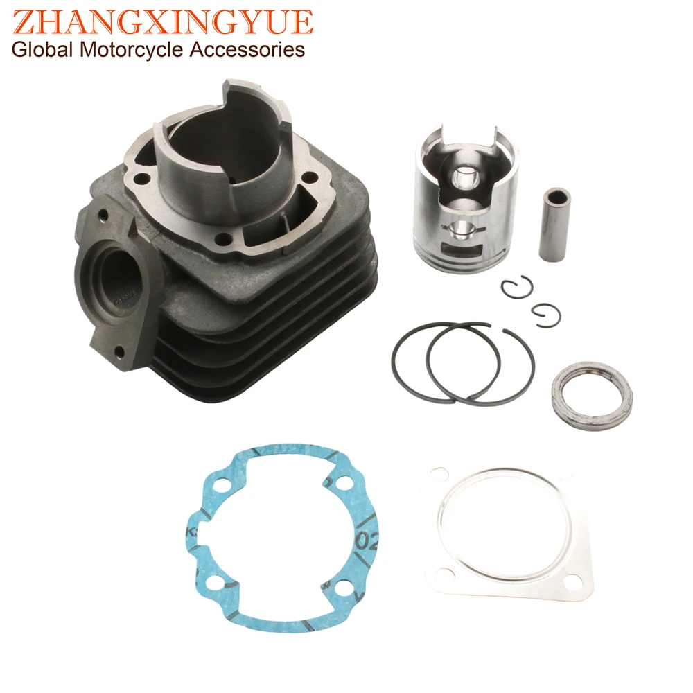60cc Big Bore Cylinder Block Kit For Kymco Curio CX50 DJ Fever 1 2 KB 50 Meteorit Scout 50cc 44mm 2T Engine Parts