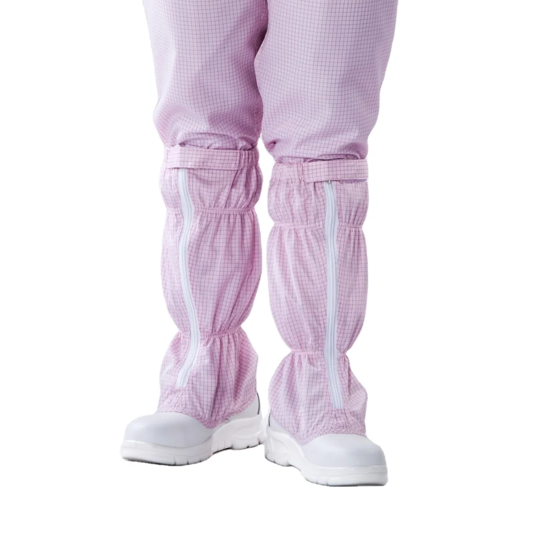 

Гарячая распродажа для чистых помещений, халат Esd для чистых помещений, высококачественная одежда Esd, противоударные защитные ботинки со стальным носком