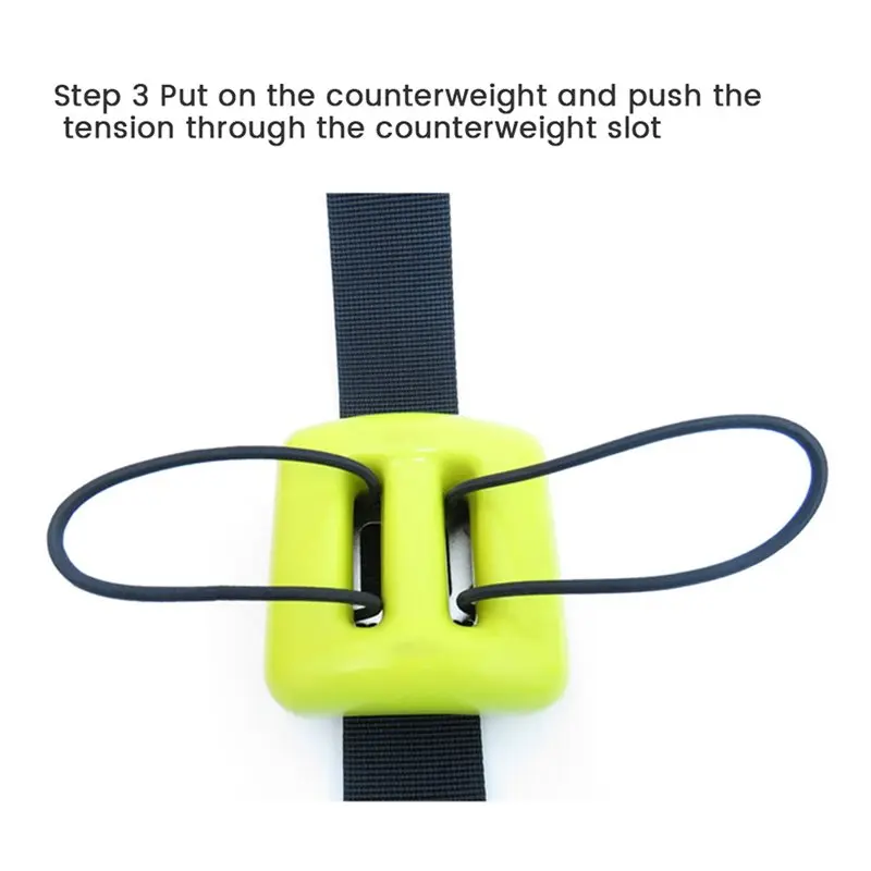 RTENTE-4X Buckle Metal Button Quick-Install Quick-Release Adjusting Rope Diving Counterweight Buckle