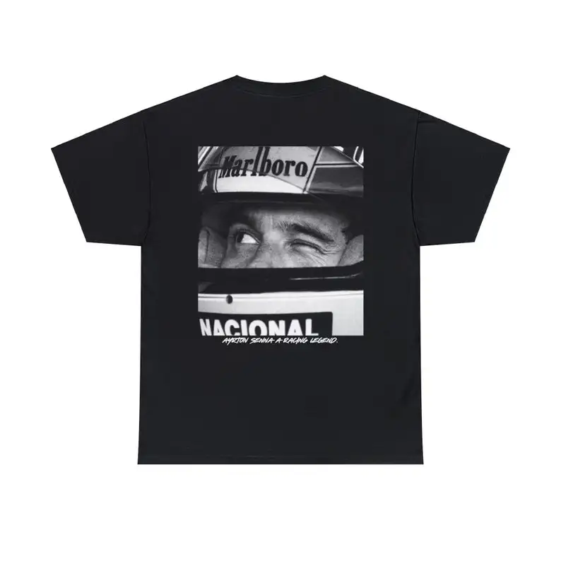 Ayrton Senna Tshirt, T-shirt, Monaco T Shirt.