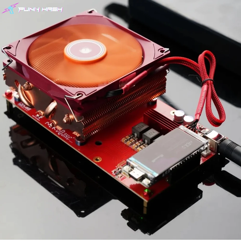 NerdQaxe++ ASIC 채굴기 – 4.8TH/s NerdQAxe++ 홈 비트코인 ​​채굴기 NerdQAxe++