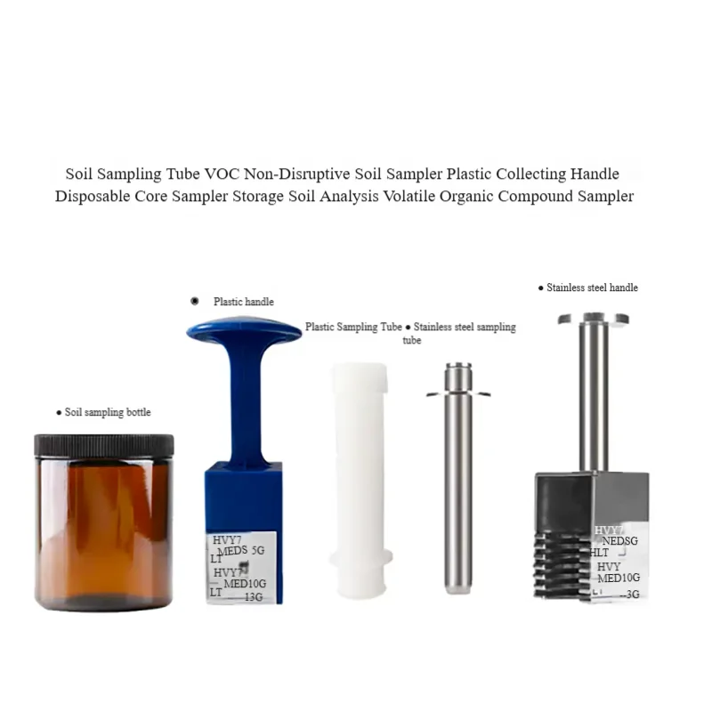 Non-disturbance soil sampler soil stainless steel sampling tube volatile organic compound sampling tube