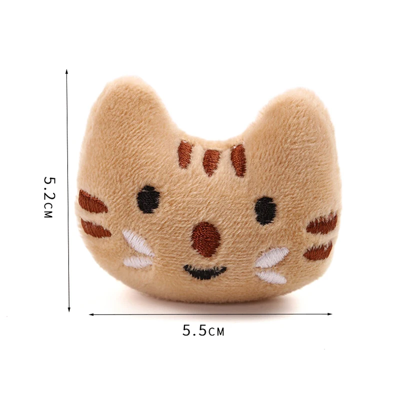 Cartoon Plush Cat Keychain On Backpack Hairy Kawaii Silk Fish Pendant For Women Men Kid Toy Doll Key Chain Bag Car Keyring Gift