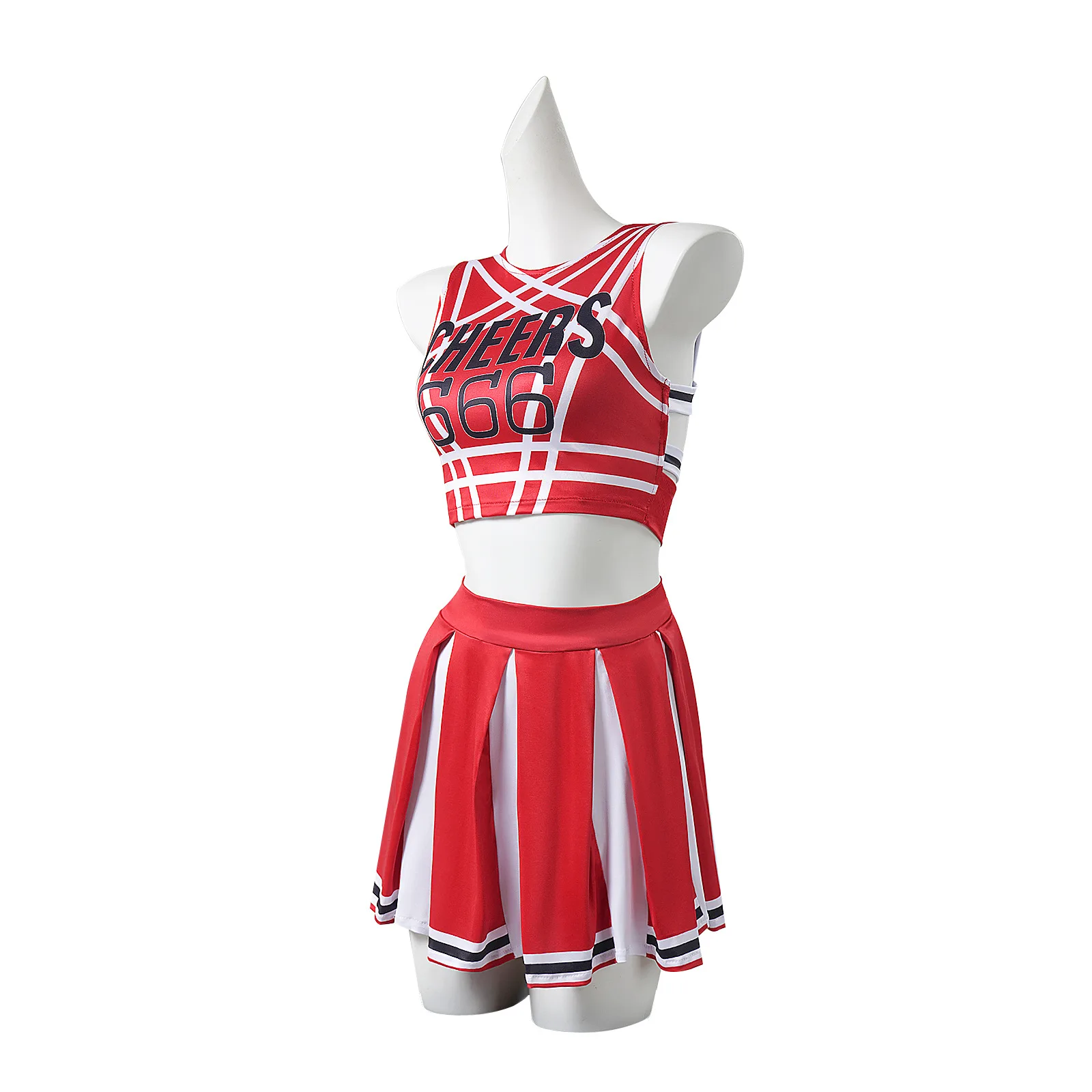 Cheerleading Uniform Cosplay Costume Basketball Baby Cheerleading Team Outfit Woman  Halloween Carnival Cosplay Clothes view 2