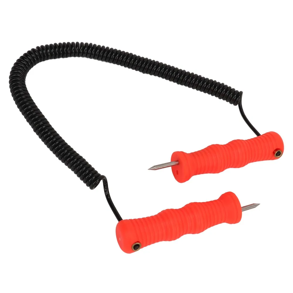 

1 Set Stainless Steel Ice Picks Kit with Whistle ABS Ice Fishing Safety Picks Ergonomic Handle Ice Breaking Pick Walking on Ice