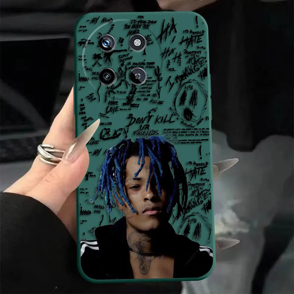 

Rapper XXXTentacion 17 Yung Custom Photo Phone Case For Realme 14 13 11 10 9 9I 8 8I 7 7I 6 6S 5 PRO PLUS 5G TPU Case DIY Shell