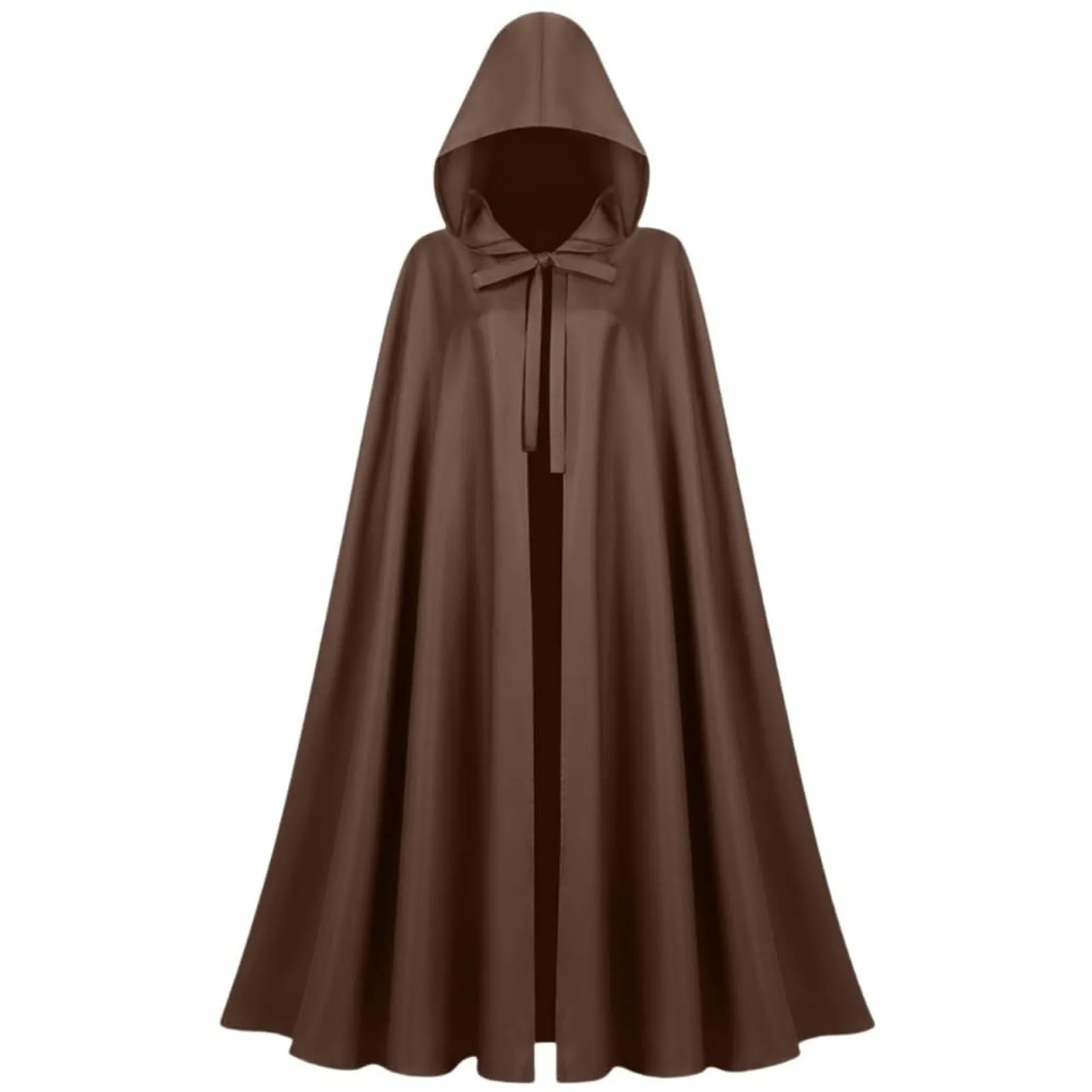 

Средневековый плащ с капюшоном в стиле Ренессанс, накидка в стиле стимпанк с капюшоном, винтажная накидка, рыцарь-волшебник, карнавальный костюм на Хэллоуин