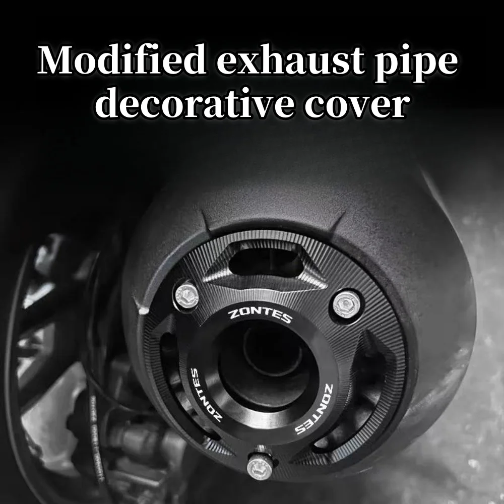 Couvercle décoratif de tuyau d'accès modifié pour moto, coque de protection de queue d'accès, ZONTED ZT 350D, 310M, 125D, 125M