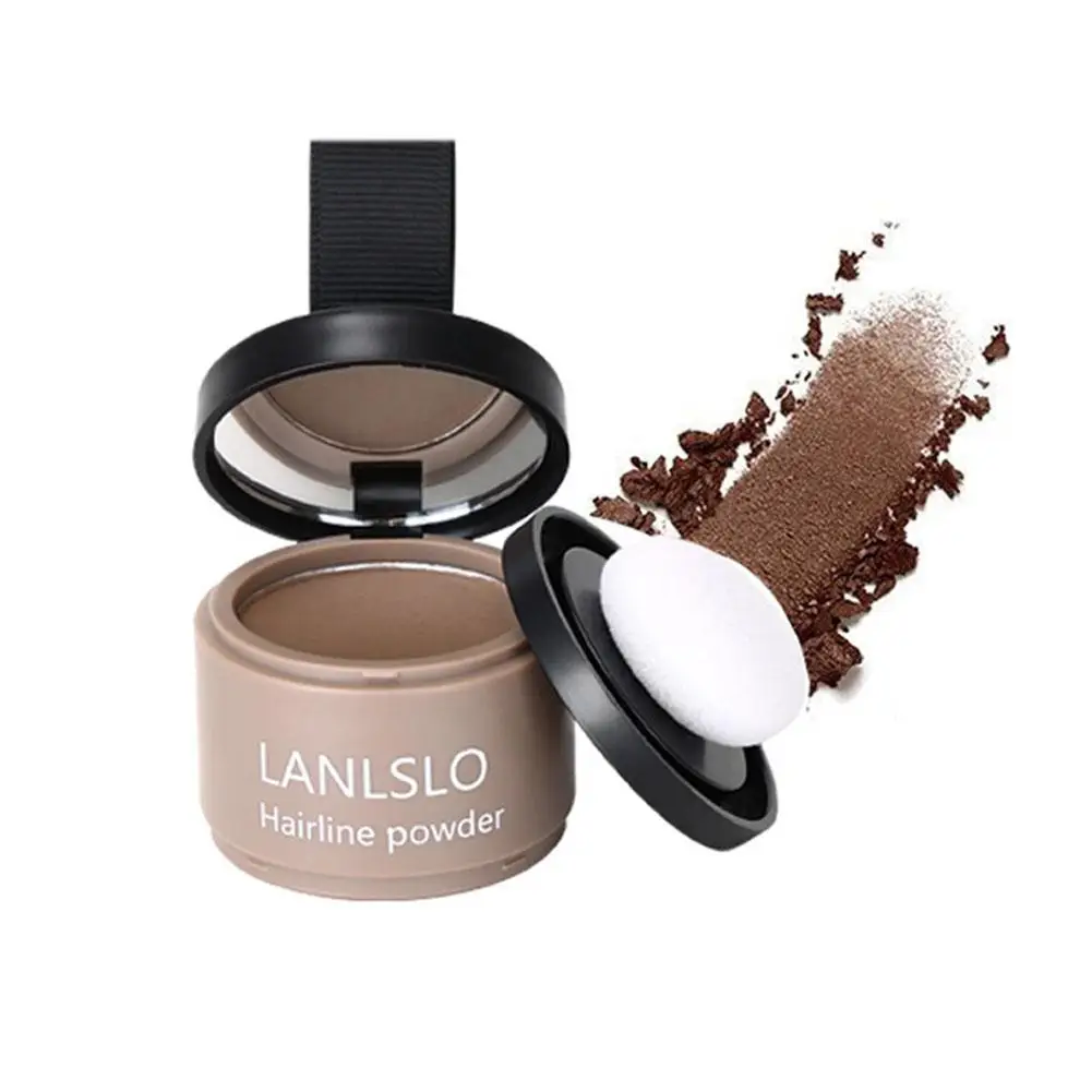 Hair Line Powder 4g Black Root Cover Up Natural Instant Shadow Coverage Waterproof Concealer Powder Hairline Hair O8X1