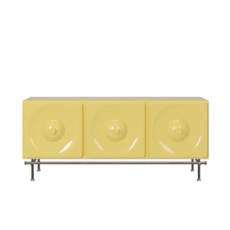 Simple ins modern dining side cabinet, light luxury designer wall storage TV cabinet, multi-color cabinet