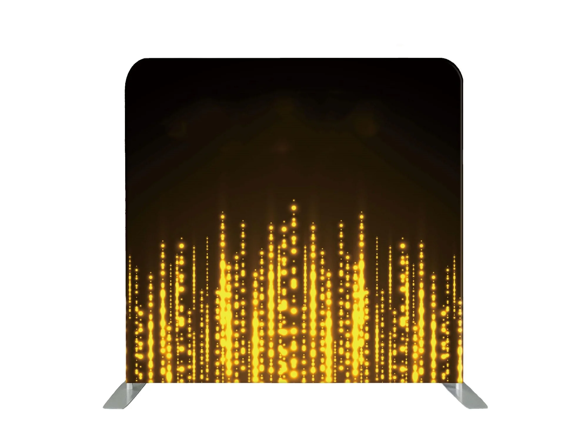 Free Design Bright Color Double Side Pillow Cover Straight Photobooth Stage Backdrop with Frame