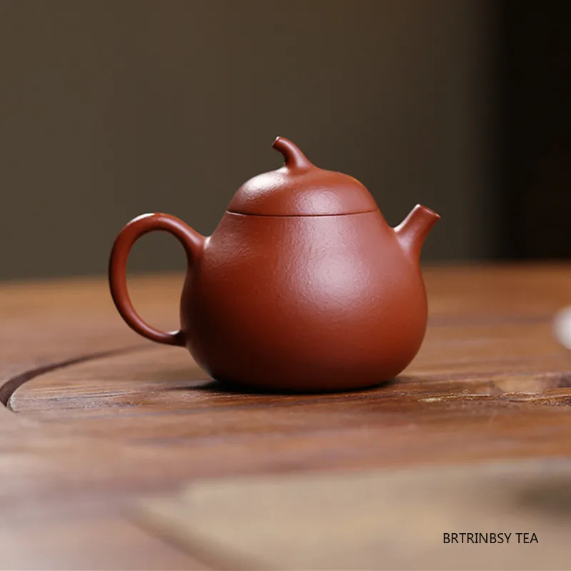 140ml Chinese Yixing Purple Clay Teapot Handmade Flower Pattern Tea Pot Household Beauty Kettle Zisha Tea Set Teaware Collection