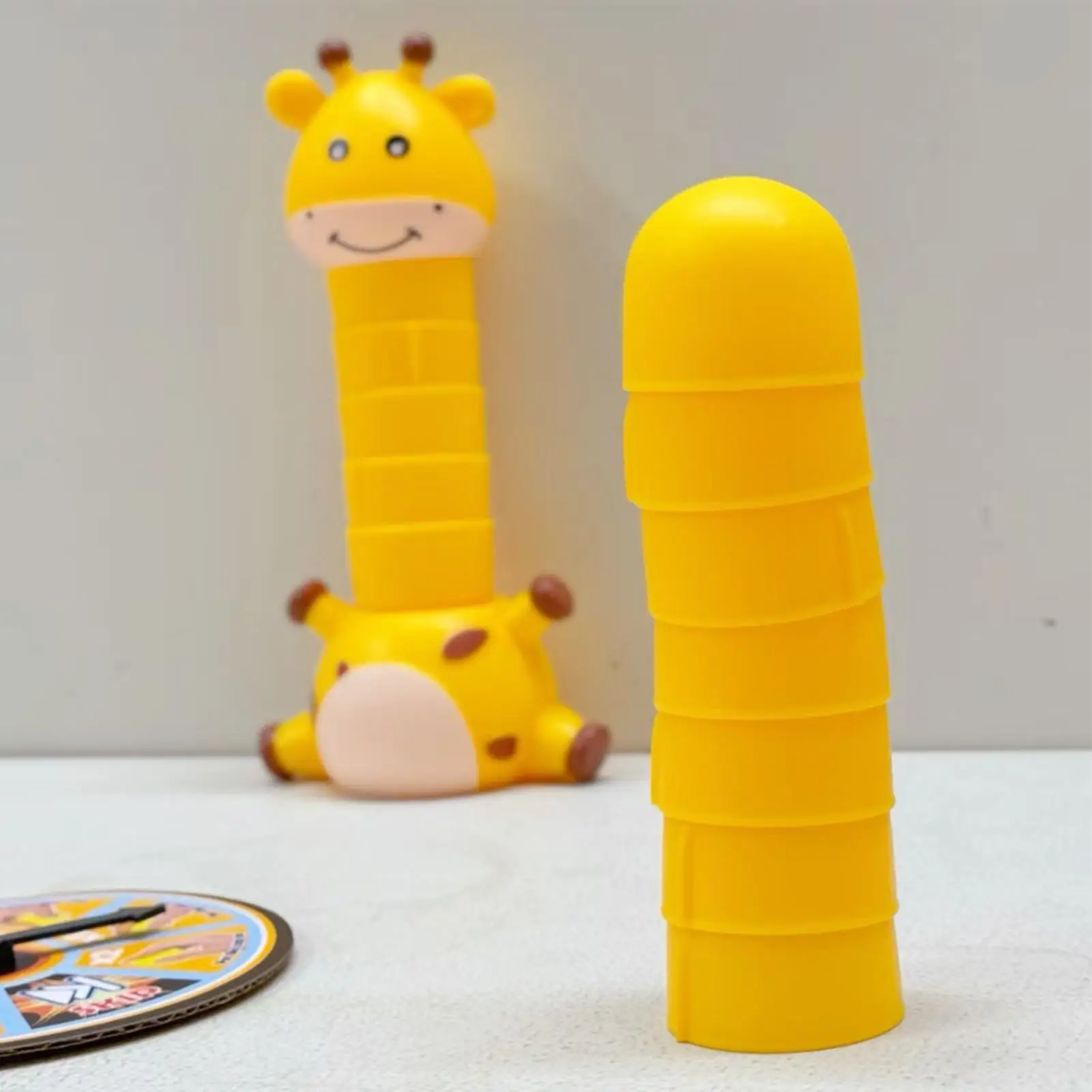 Conjunto de Brinquedos Empilháveis de Girafa, Atividades Interativas Divertidas para Jardim de Infância, Copos Empilháveis de Animais para Sala de Aula