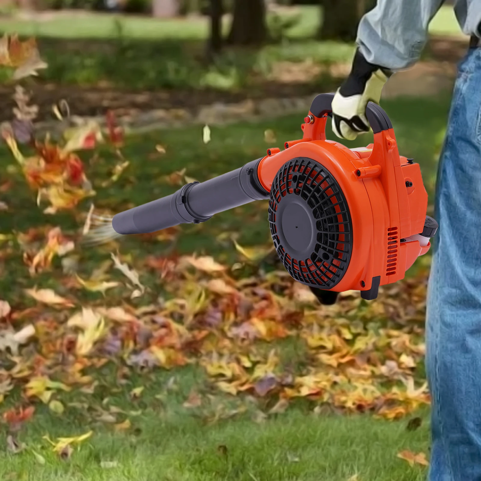 Gas OperatiOn EnEs Leaf Portable Hand Gas Blower 4.59 Ft³/h 25.4 CC 2-stroke