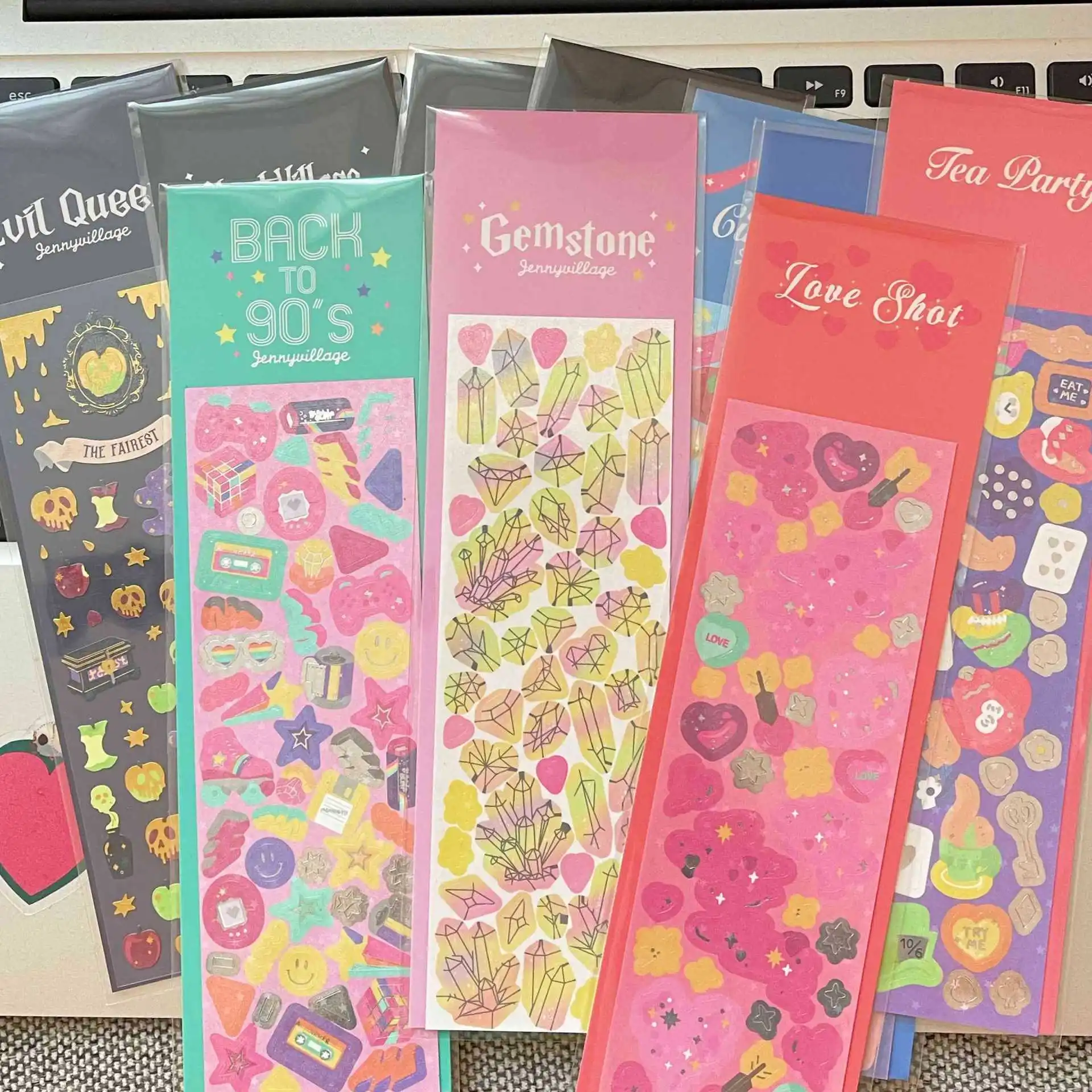 SKYSONIC yeni varış tam Set dekor çıkartmalar kedi serisi Scrapbooking etiket Idol Kpop kırtasiye kartpostallar günlüğü etiket tedarikçisi