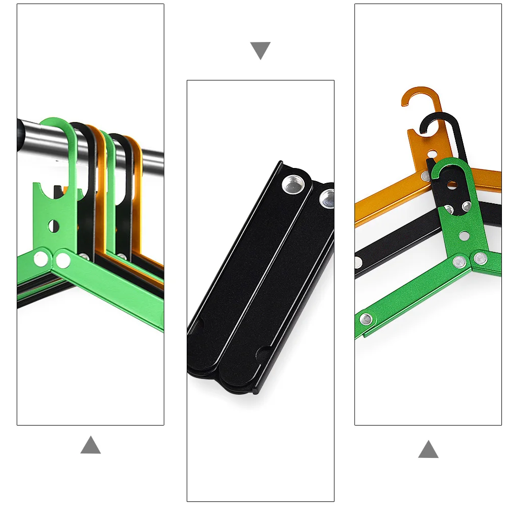 

Portable Clothes Hanger Foldable Travel Hanger For Outdoor Camping Backpacking Shirts Pants Socks Underwear Drying Rack Space